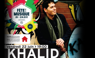 Khalid Izri concert in Molenbeek